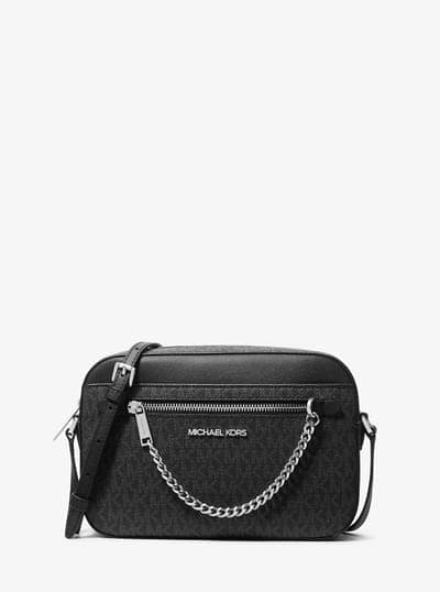 Jet Set Large Logo Crossbody Bag 1