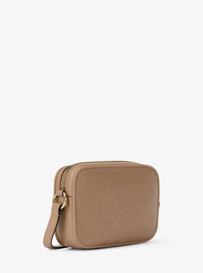 Jet Set Small Signature Logo Camera Crossbody Bag 8