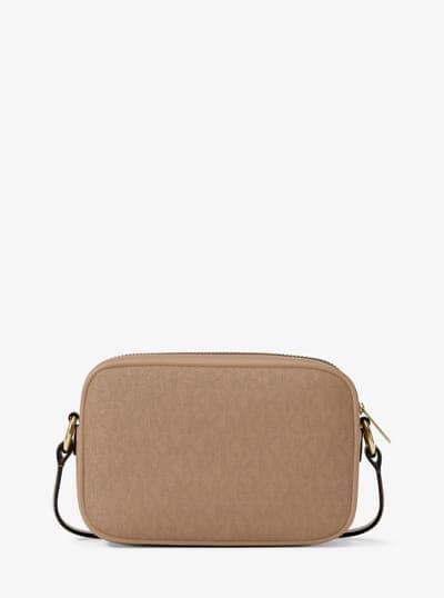 Jet Set Small Signature Logo Camera Crossbody Bag 10