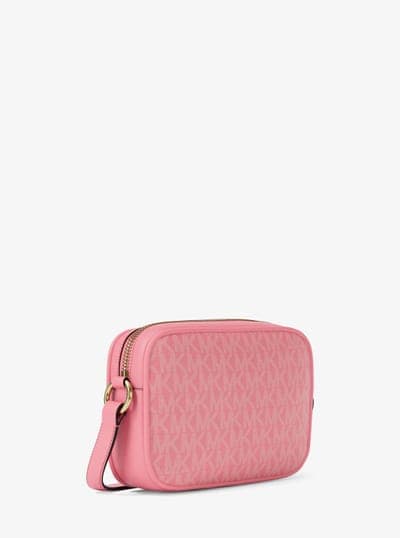 Jet Set Small Signature Logo Camera Crossbody Bag 13