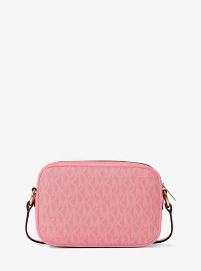 Jet Set Small Signature Logo Camera Crossbody Bag 15