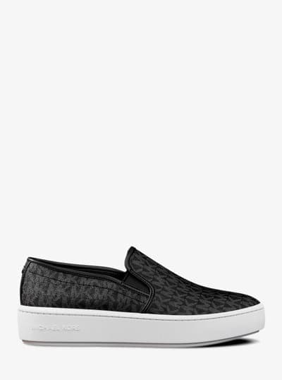 Teddi Signature Logo Slip-On Sneaker 123
