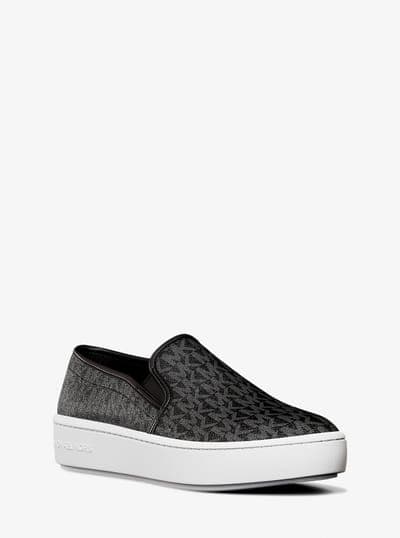 Teddi Signature Logo Slip-On Sneaker 129