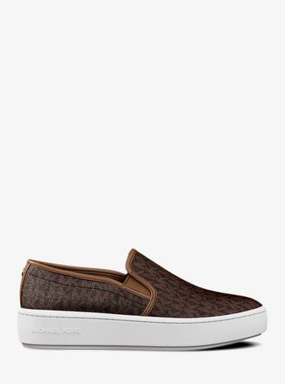Teddi Signature Logo Slip-On Sneaker 136