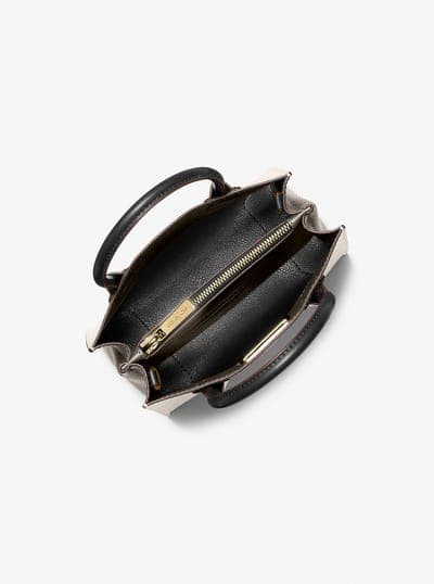 Mercer Medium Two-Tone Pebbled Leather Crossbody Bag 5