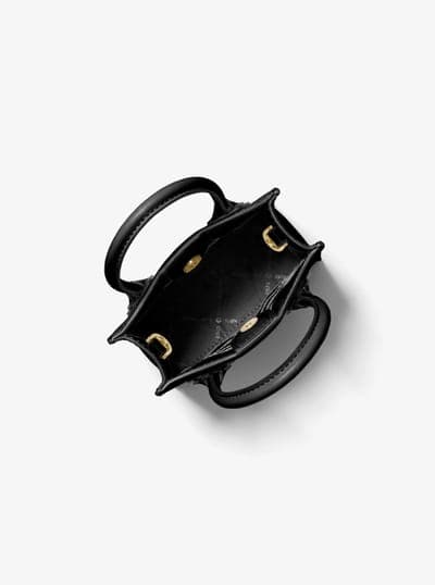 Mercer Extra-Small Pebbled Leather Crossbody Bag 4