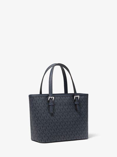 Jet Set Travel Extra-Small Logo Top-Zip Tote Bag 3