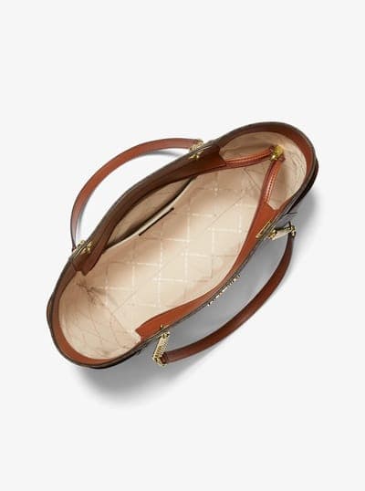 Jet Set Large Signature Logo Shoulder Bag 2
