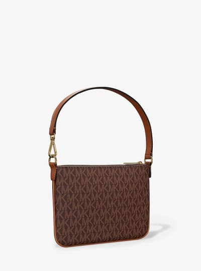 Jet Set Small Signature Logo Convertible Wristlet 4
