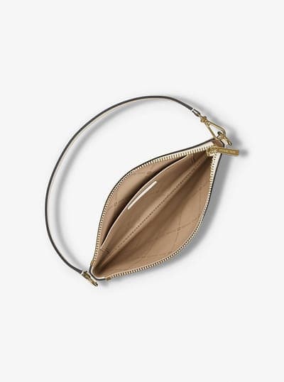 Jet Set Small Signature Logo Convertible Wristlet 7