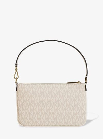 Jet Set Small Signature Logo Convertible Wristlet 8