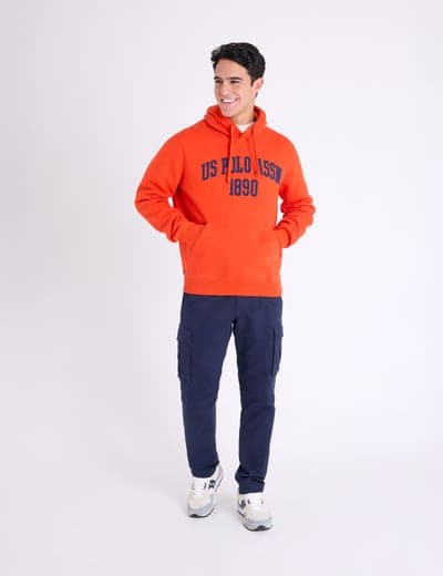 WORDMARK APPLIQUE FLEECE PULLOVER HOODIE 7