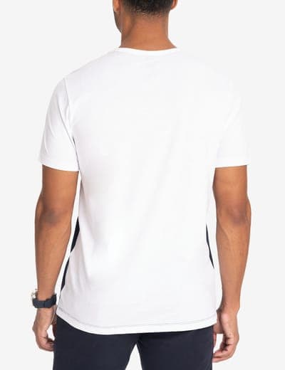 USPA STRIPE PRINT JERSEY T-SHIRT 3