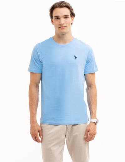 SOLID CREW NECK T-SHIRT 1