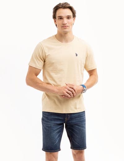 SOLID CREW NECK T-SHIRT 11