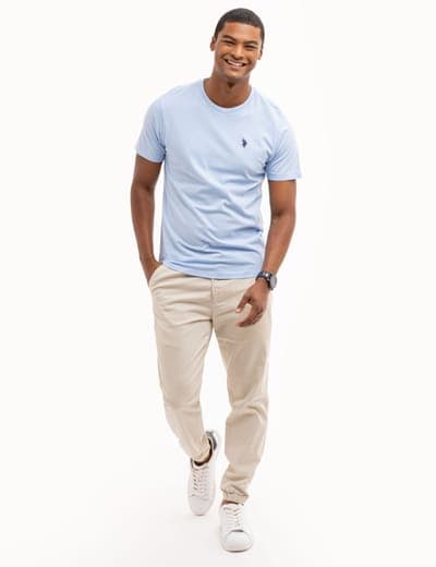 SOLID CREW NECK T-SHIRT 17