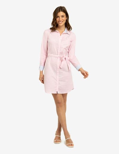 SOLID OXFORD DRESS 2
