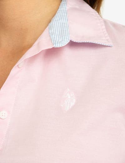 SOLID OXFORD DRESS 3
