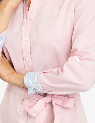 SOLID OXFORD DRESS 5