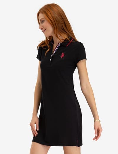 TIPPED POLO DRESS 3