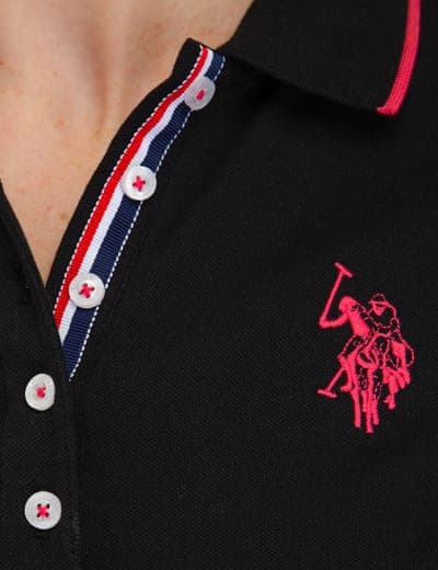 TIPPED POLO DRESS 5