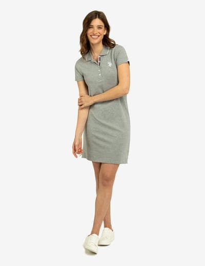 TIPPED POLO DRESS 11