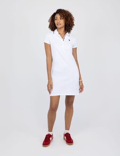TIPPED POLO DRESS 3