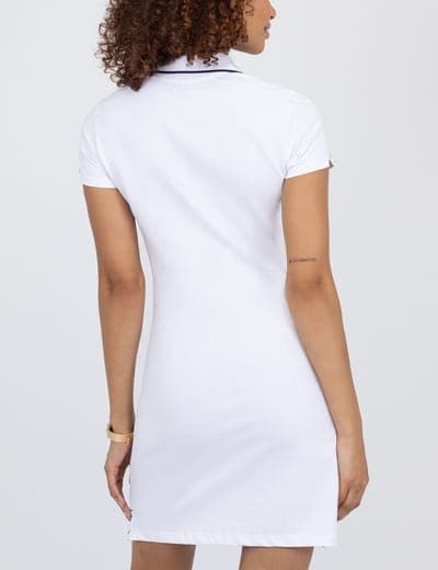 TIPPED POLO DRESS 4