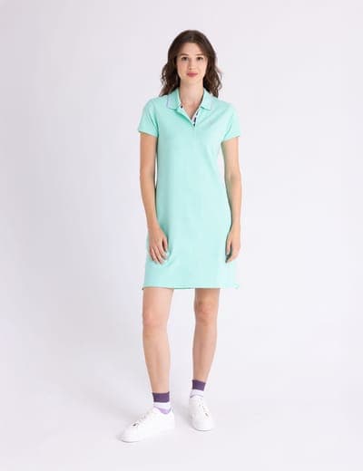TIPPED POLO DRESS 5