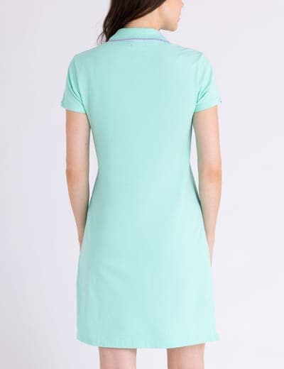 TIPPED POLO DRESS 7