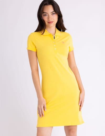 TIPPED POLO DRESS 8