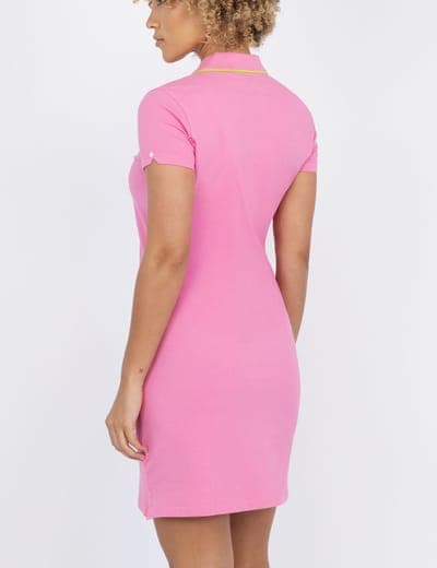 TIPPED POLO DRESS 14