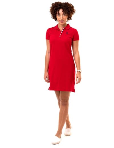 TIPPED POLO DRESS 3