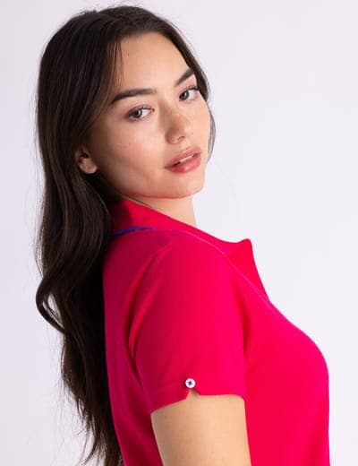 TIPPED POLO DRESS 3