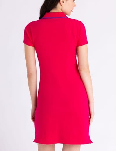 TIPPED POLO DRESS 4