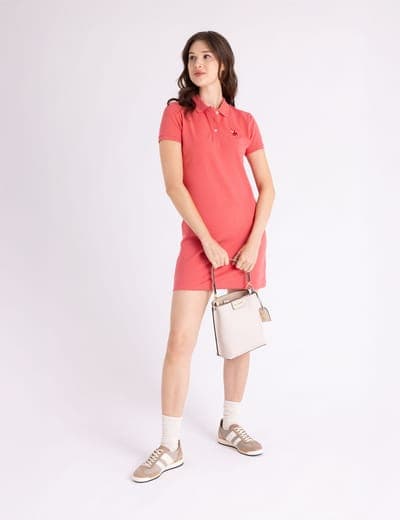 MULTI TONAL MINI POLO DRESS 3