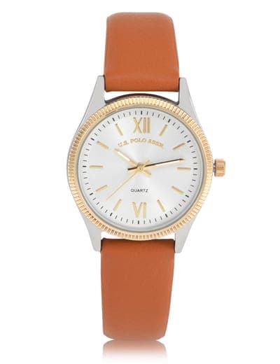 LADIES BROWN STRAP WATCH 1