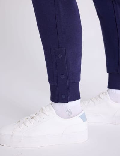 SNAP PIPED FRENCH TERRY JOGGER 10