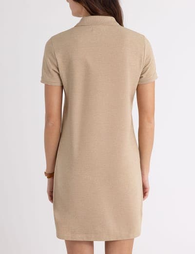 MULTI TONAL MINI POLO DRESS 4