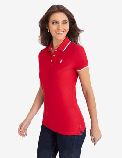 TIPPED SOLID POLO SHIRT 3