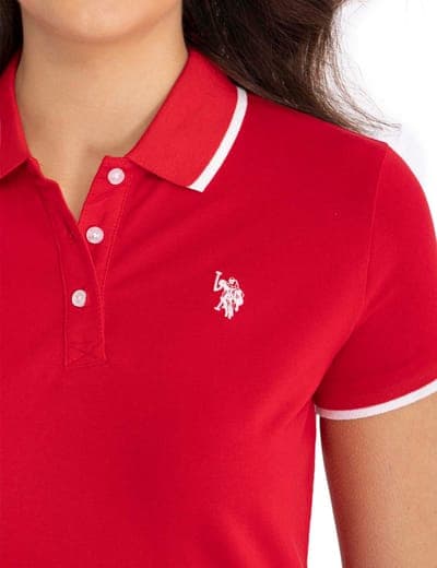 TIPPED SOLID POLO SHIRT 5