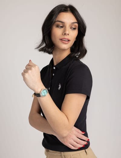 SLIM FIT INTERLOCK POLO SHIRT 8
