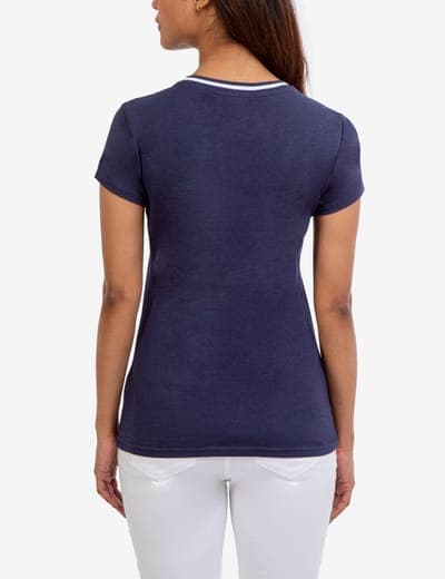 RINGER NECK TRIM T-SHIRT 12