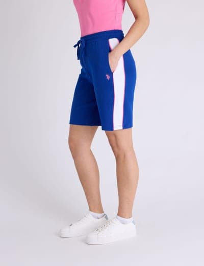 DRAWSTRING SIDE STRIPE BERMUDA SHORTS 2