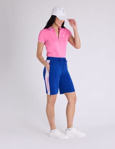 DRAWSTRING SIDE STRIPE BERMUDA SHORTS 4