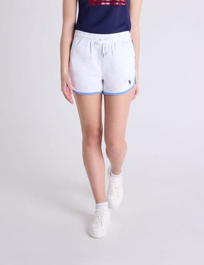 DRAWSTRING DOLPHIN HEM SHORTS 4