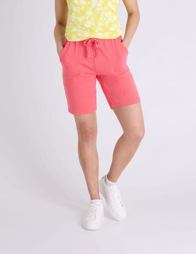 DRAWSTRING LOGO BERMUDA SHORTS 1