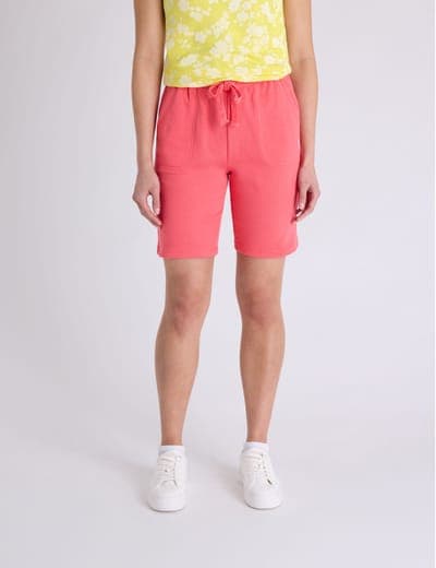 DRAWSTRING LOGO BERMUDA SHORTS 4