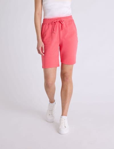 DRAWSTRING LOGO BERMUDA SHORTS 6