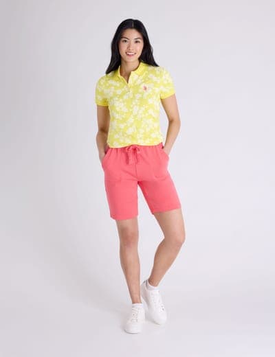 DRAWSTRING LOGO BERMUDA SHORTS 7